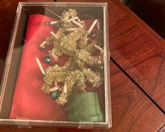 Vintage Miniature Christmas Tree