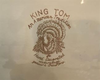 King Tom Turkey Platter