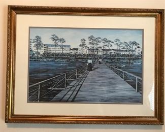 The Ormond Hotel by O'Brian (1986), signed litho, $75