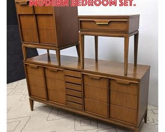 Lot 2123 BASIC WITZ American Modern Bedroom Set.
