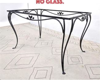 Lot 2150 Iron Patio Table Frame. No glass.