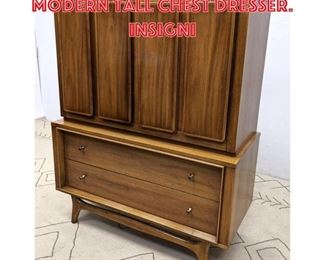 Lot 2209 KENT COFFEY American Modern Tall Chest Dresser. INSIGNI
