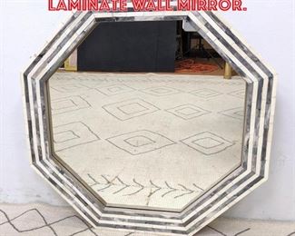 Lot 2227 Contemporary Stone Laminate wall Mirror.