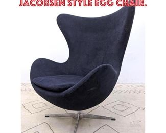 Lot 2268 Contemporary Arne Jacobsen Style Egg Chair.