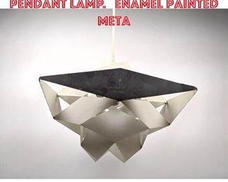 Lot 2318 Preben Dahl Symfoni Pendant Lamp. Enamel Painted Meta