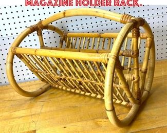 Lot 2515 Franco Albini Style Magazine Holder Rack.