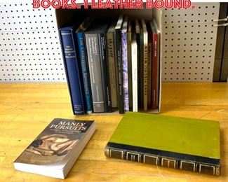Lot 2517 Box Lot Art and Design Books. 1 Leather bound.