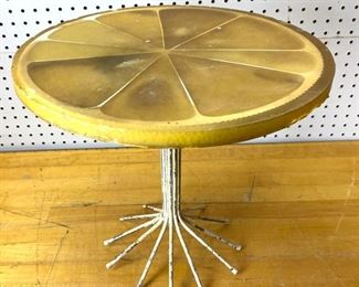 Lot 2533 Lemon Slice small Table.
