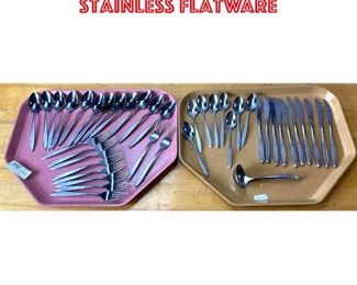 Lot 2594 EKCO ETERNA CORSAIR Stainless flatware