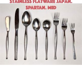 Lot 2601 Stanley Roberts Stainless Flatware Japan. SPARTAN. Mid