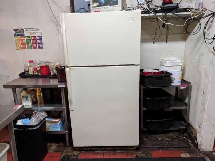 Whirlpool Refrigerator, Contents Not Included