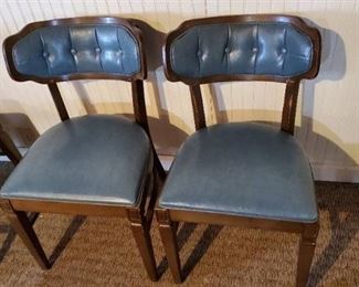 (2) Blue Dining Chairs