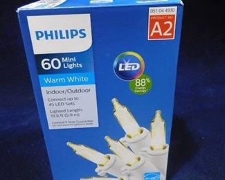Philips 60 mini lights (warm white)-45 lights