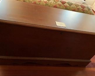 #7	       Lane Cedar Lined Chest	         52" x 19" x 26.5"
