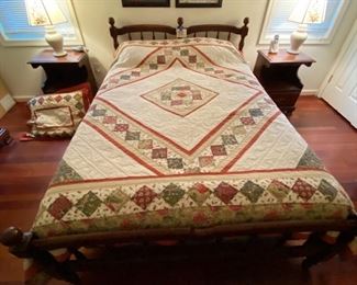 #13	Double Bed	Wooden HD & FD
