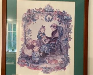 #19	Signed Print by T. Tudor - 1996	     21.5" x 26"
