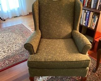 #29	Green Wing Back Chair 	              Best Chair Inc."
