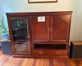 #37	Bassett Entertainment Center	55" x 20" x 44.5'

