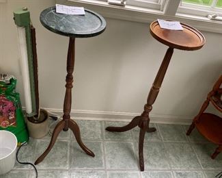 #63	Tall Plant Stand - Green Marble Top 	36"
#64	Tall Plant Stand - Wood Top	                        36"
