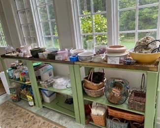 #60A	Green Potting Shelf	     35" x 16" x 37"
#60B	Green Potting Shelf	     35" x 16" x 37"
#60C	Green Potting Shelf	     35" x 16" x 37"
