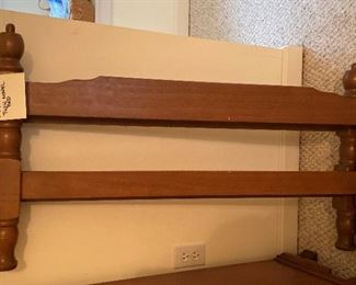 #69	Twin Maple Bunk beds Frame
