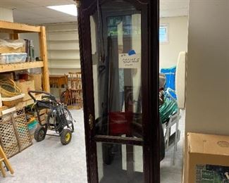 #96	Corner Curio Cabinet - Light Up	24" x 80"
