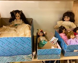 Vintage Madame Alexander Dolls,