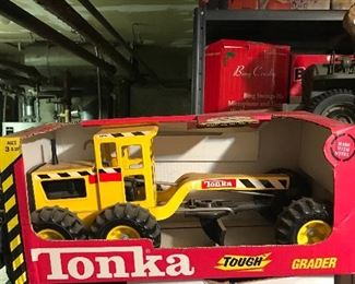 Metal Tonka Grader