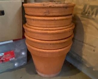 Pots for planting (next Spring) or for a Christmas tree!