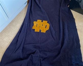 Vintage Norte Dame wool blanket (there are 3of them)