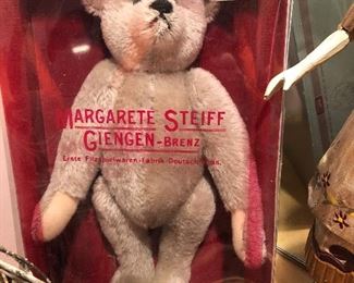 c. 1980’s Steiff bear commentating 100 year anniversary. 