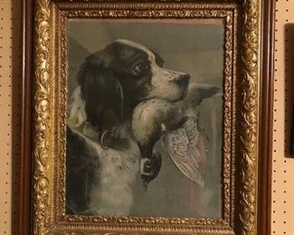 Lots of vintage/antique dog goodies and books