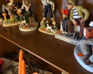 Norman Rockwell figurines 