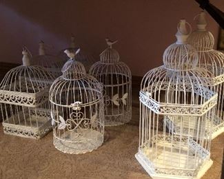 Lots and lots of birdcages