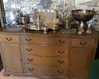 Sideboard and dining table