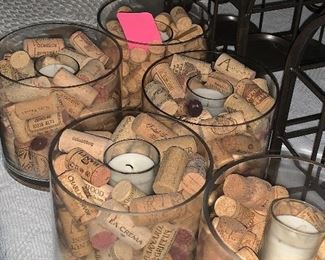 Neat cork candles