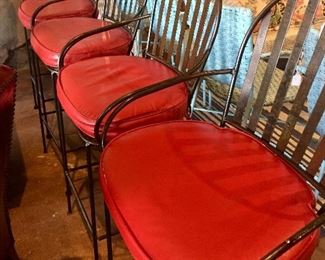 Another set of vintage bar stools
