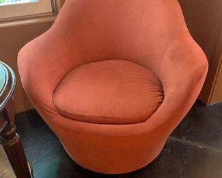 American Standard Peach colored Swivel Chair- $80 