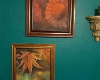 Original oil paintings by Suzanne "Eden" Murphy.