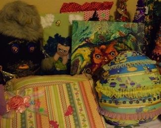 Handmade items from Suzanne "Eden" Murphy.