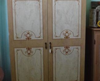 Lacquer armoire.