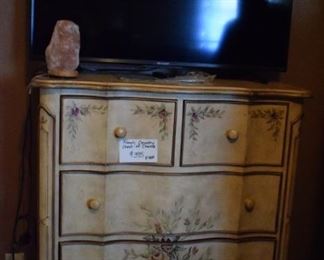 French Country chest of drawers.