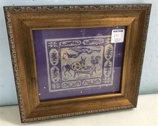 Mildred Wolfe Block Print