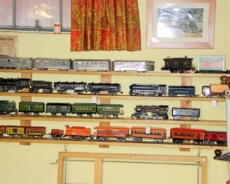 “O” Scale Trains: 200+ Train Cars & Engines!! Mostly Lionel Post War, Some American Flyer, Ives, Marx