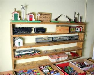 “O” Scale Trains: 200+ Train Cars & Engines!! Mostly Lionel Post War, Some American Flyer, Ives, Marx