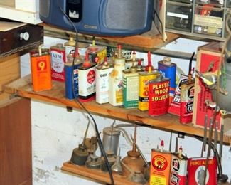 Old Oil Cans