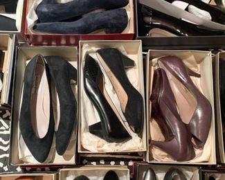 Women's Shoes (Sizes range from 8 to 9-1/2 with the majority being size 9) - A sampling is shown here