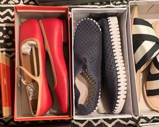 Women's Shoes (Sizes range from 8 to 9-1/2 with the majority being size 9) - A sampling is shown here