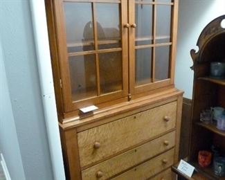 200 y/o maple cabinet