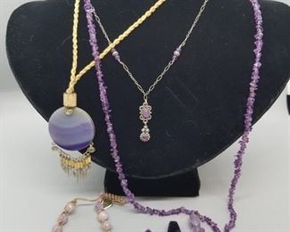 Amethyst Necklaces and Pendants